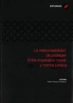 portada La Responsabilidad de Proteger: Entre Imperativo Moral y Norma Jurídica (Investigaciones de Ciencias Jurídico Sociales)