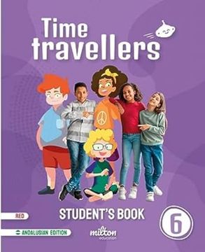 portada Time Travellers 6 red Student's Book English 6 Primaria (And) (en Inglés)