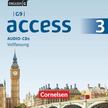 portada English g Access - g9 - Band 3: 7. Schuljahr - Audio-Cds: Vollfassung