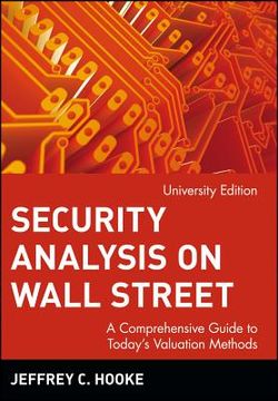 portada security analysis on wall street: a comprehensive guide to today's valuation methods, univ. edition (en Inglés)