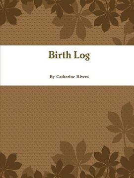 portada Birth Log (in English)