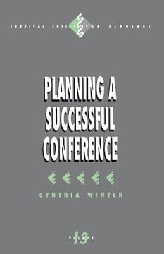 portada planning a successful conference (en Inglés)