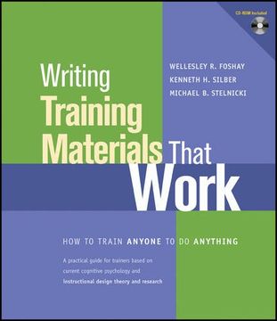 portada writing training materials that work : how to train anyone to do anything
