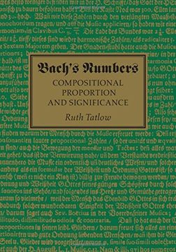 portada Bach's Numbers: Compositional Proportion and Significance