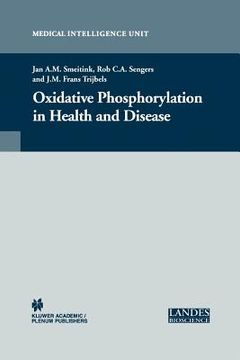 portada oxidative phosphorylation in health and disease (in English)