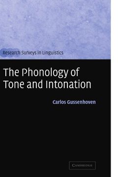 portada The Phonology of Tone and Intonation (Research Surveys in Linguistics) (en Inglés)