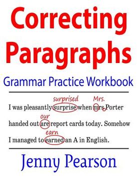 portada Correcting Paragraphs Grammar Practice Workbook (en Inglés)