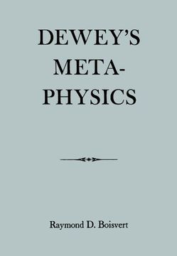 portada Dewey's Metaphysics (in English)