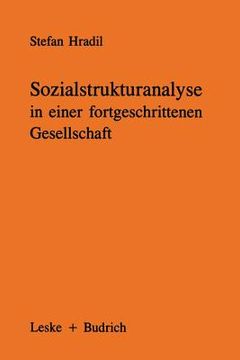 portada Sozialstrukturanalyse in Einer Fortgeschrittenen Gesellschaft: Von Klassen Und Schichten Zu Lagen Und Milieus (in German)