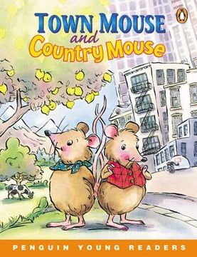 portada Town Mouse and Country Mouse (Penguin Young Readers, Level 1) (en Inglés)