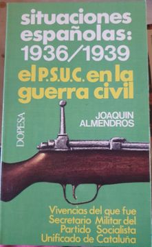 portada Situaciones Españolas 1936 1939