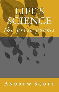 portada Life's Science: the prose poems