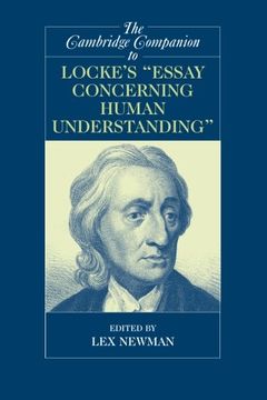 portada The Cambridge Companion to Locke'S 'Essay Concerning Human Understanding'(Cambridge Companions to Philosophy) (en Inglés)