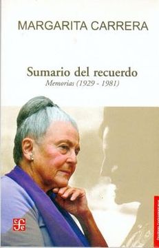 portada Sumario del Recuerdo. Memorias (in Spanish)