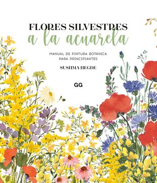 portada Flores Silvestres a la Acuarela
