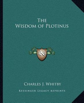 portada the wisdom of plotinus
