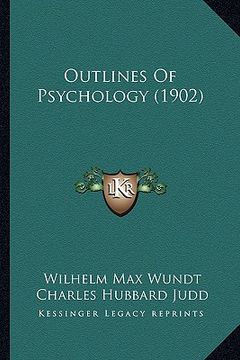 portada outlines of psychology (1902)