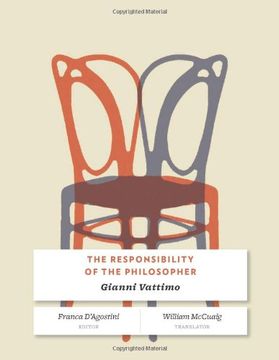 portada The Responsibility of the Philosopher (in English)