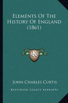 portada elements of the history of england (1861) (in English)