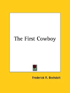 portada the first cowboy (in English)