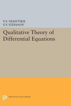 portada Qualitative Theory of Differential Equations (Princeton Legacy Library)