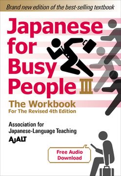 portada Japanese for Busy People Book 3: The Workbook: Revised 4th Edition (Free Audio Download) (in English)