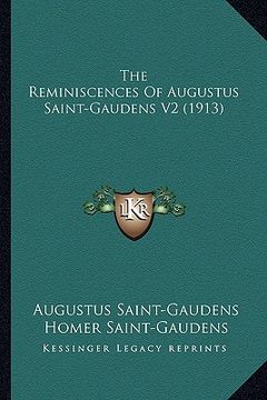 portada the reminiscences of augustus saint-gaudens v2 (1913)