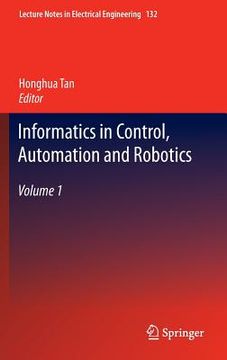 portada informatics in control, automation and robotics (en Inglés)