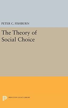 portada The Theory of Social Choice (Princeton Legacy Library) (en Inglés)