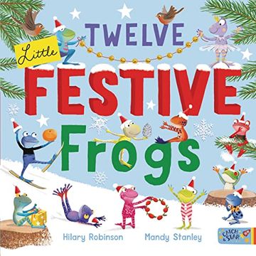 portada Twelve Little Festive Frogs (in English)