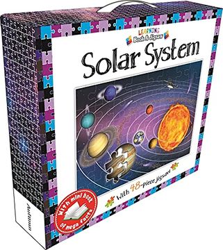 portada Learning Book and Jigsaw Solar System (English Educational Books) (en Inglés)