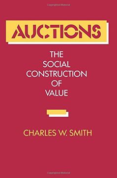 portada Auctions: The Social Construction of Value (en Inglés)