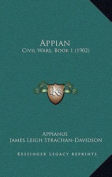 portada Appian: Civil Wars, Book 1 (1902)