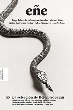 portada Eñe 45 : la selección de Belén Gopegui (Paperback) (in Spanish)
