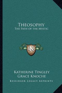 portada theosophy: the path of the mystic (in English)