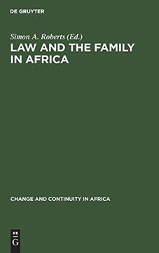 portada Law and the Family in Africa. (in English)
