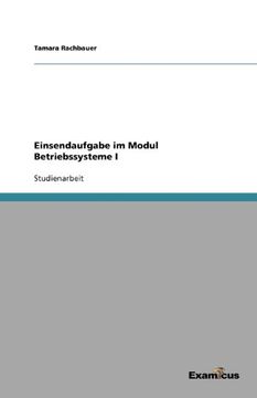 portada Einsendaufgabe im Modul Betriebssysteme I (German Edition)