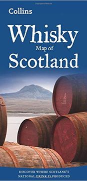 portada Whisky map of Scotland (Collins Pictorial Maps) [Idioma Inglés]: Discover Where Scotland’S National Drink is Produced 
