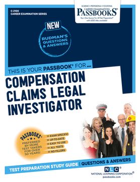 portada Compensation Claims Legal Investigator (C-2100): Passbooks Study Guide Volume 2100 (en Inglés)