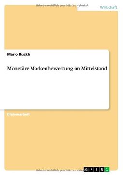 portada Monetare Markenbewertung Im Mittelstand