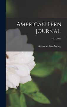 portada American Fern Journal.; v.92 (2002) (en Inglés)
