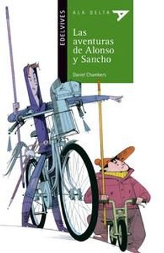 portada Las aventuras de Alonso y Sancho (ALA DELTA VERDE)