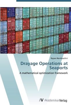 portada Drayage Operations at Seaports: A mathematical optimization framework