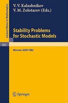 portada stability problems for stochastic models (en Inglés)