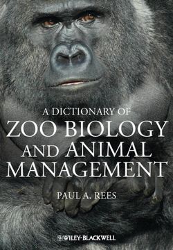 portada A Dictionary of zoo Biology and Animal Management (in English)