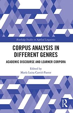 portada Corpus Analysis in Different Genres (Routledge Studies in Applied Linguistics) 