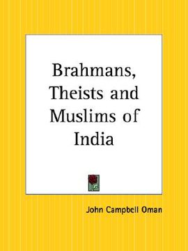 portada brahmans, theists and muslims of india (en Inglés)