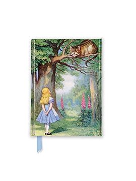 portada John Tenniel: Alice and the Cheshire cat (Foiled Pocket Journal) (Flame Tree Pocket Notebooks) (en Inglés)