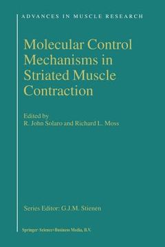 portada molecular control mechanisms in striated muscle contraction (en Inglés)