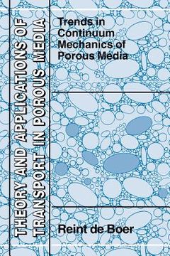 portada trends in continuum mechanics of porous media